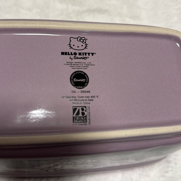 Hello Kitty Halloween Mummy Baking Ceramic Dish NEW Sanrio - Picture 6 of 10